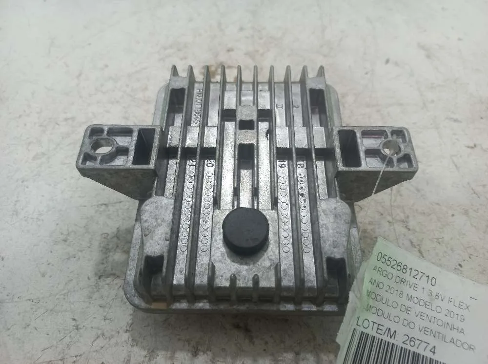 MODULO DO VENTILADOR FIAT ARGO 1.3 2019