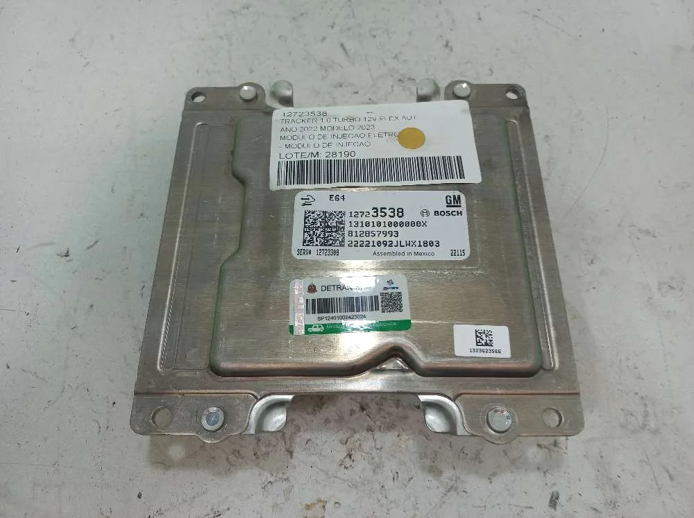MODULO DE INJECAO CHEVROLET TRACKER 1.0 2023