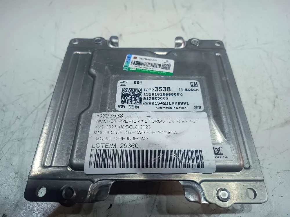 MODULO DE INJECAO CHEVROLET TRACKER 1.2 2023
