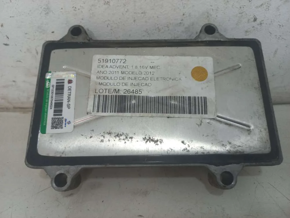 MODULO DE INJECAO FIAT IDEA 1.8L 2012