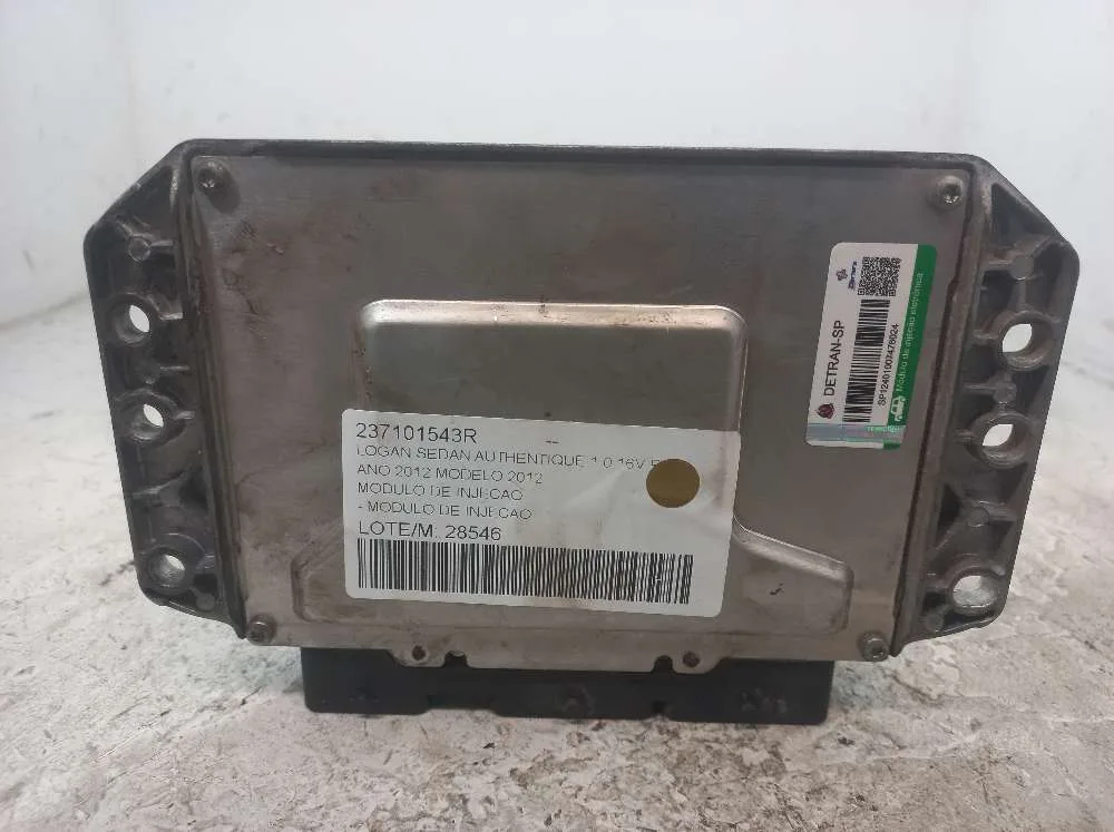 MODULO DE INJECAO RENAULT LOGAN 1.0 2012