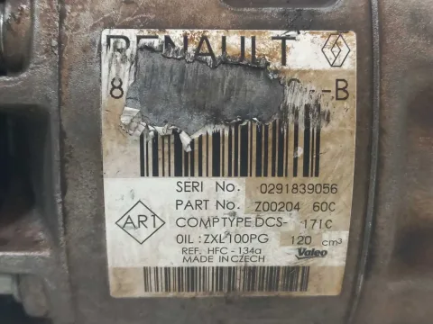 COMPRESSOR DO AR CONDICIONADO - VAN RENAULT MASTER 2.3 2014