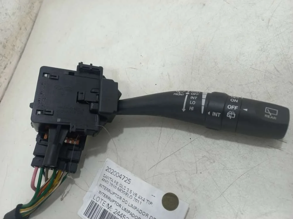 INTERRUPTOR LIMPADOR P/BRISA HYUNDAI SANTA 3.5 2011