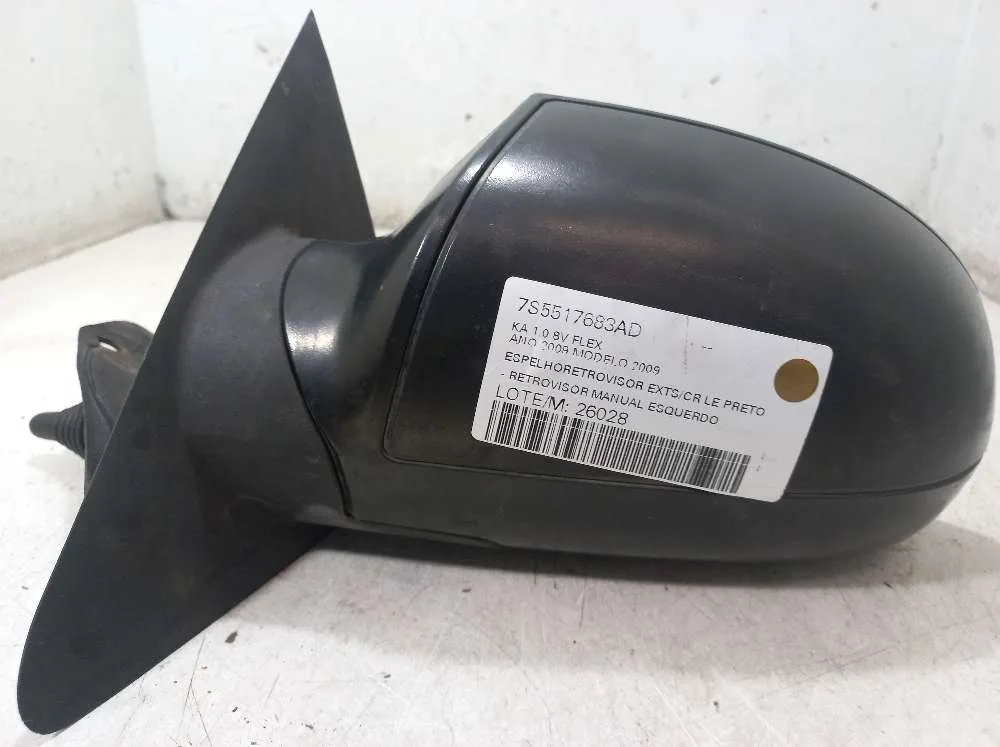 RETROVISOR MANUAL ESQUERDO FORD KA 1.0 2009